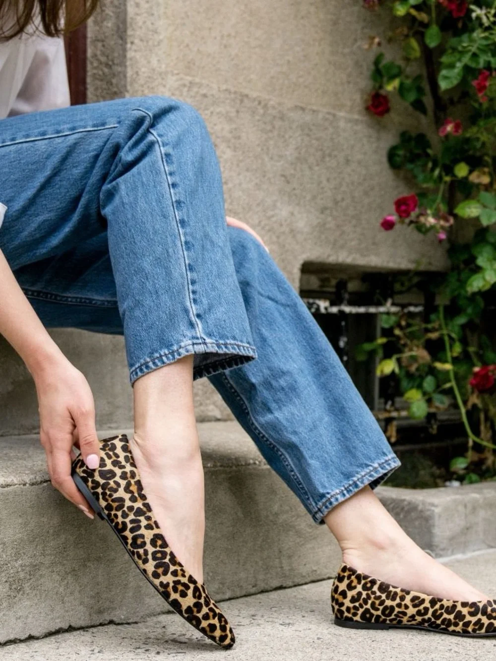 Thursday Boot Company Viva Leopard Print Women's Flats - Picture 2 of 5